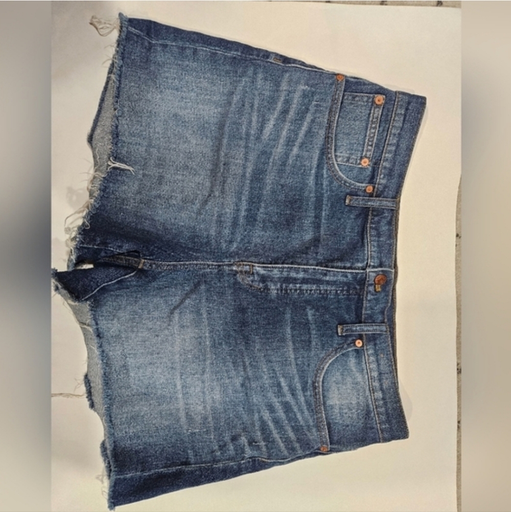 Madewell Blue Denim Jean Cutoff Shorts